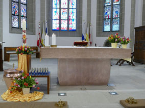 Lumen Christi - Auferstehungsmesse in St. Crescentius (Foto: Karl-Franz Thiede)